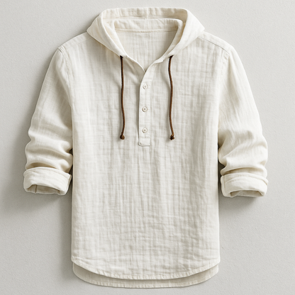 Heritage Linen Hooded Shirt