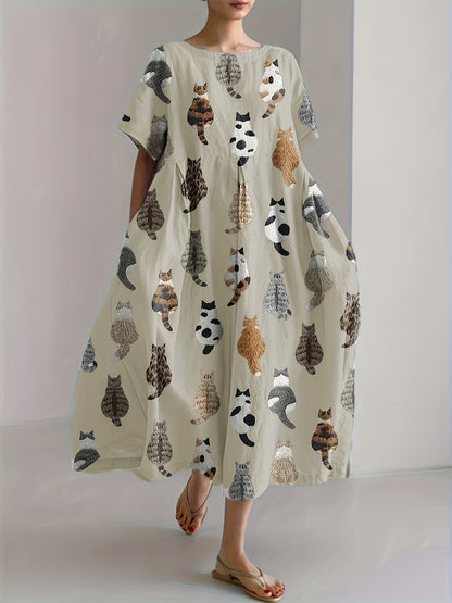 MARTINE | Sukienka Kwiatowa