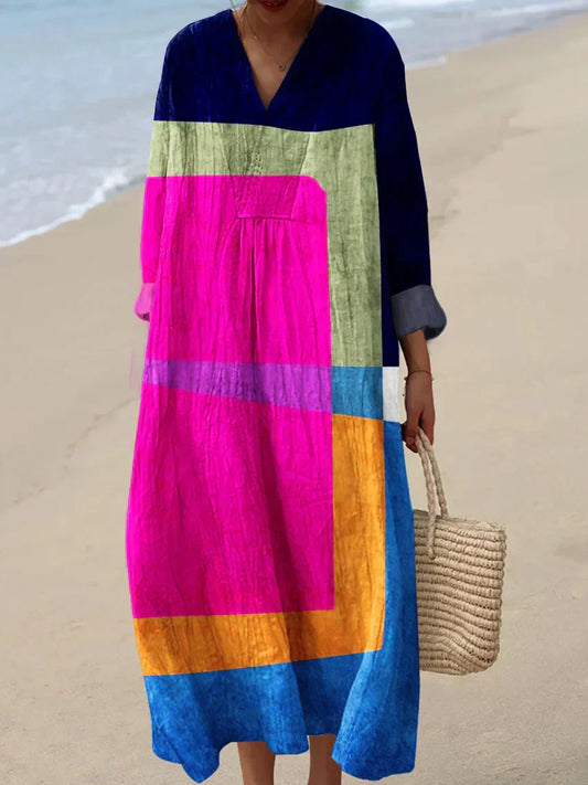 SOFIE | Sukienka inspirowana sztuką – naturalne piękno, które przyciąga uwagę