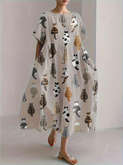 MARTINE | Sukienka Kwiatowa