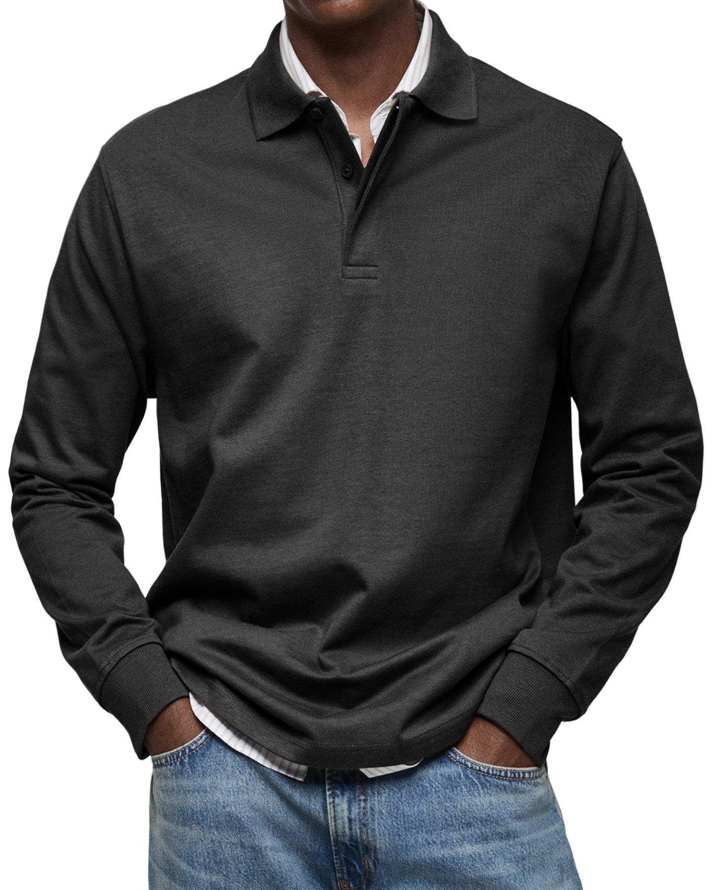 Heritage Long-Sleeve Polo