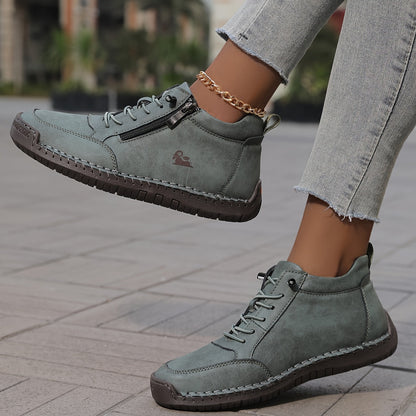 KRYSTYNA | Eleganckie Ortopedyczne Półbuty ze Skóry Naturalnej