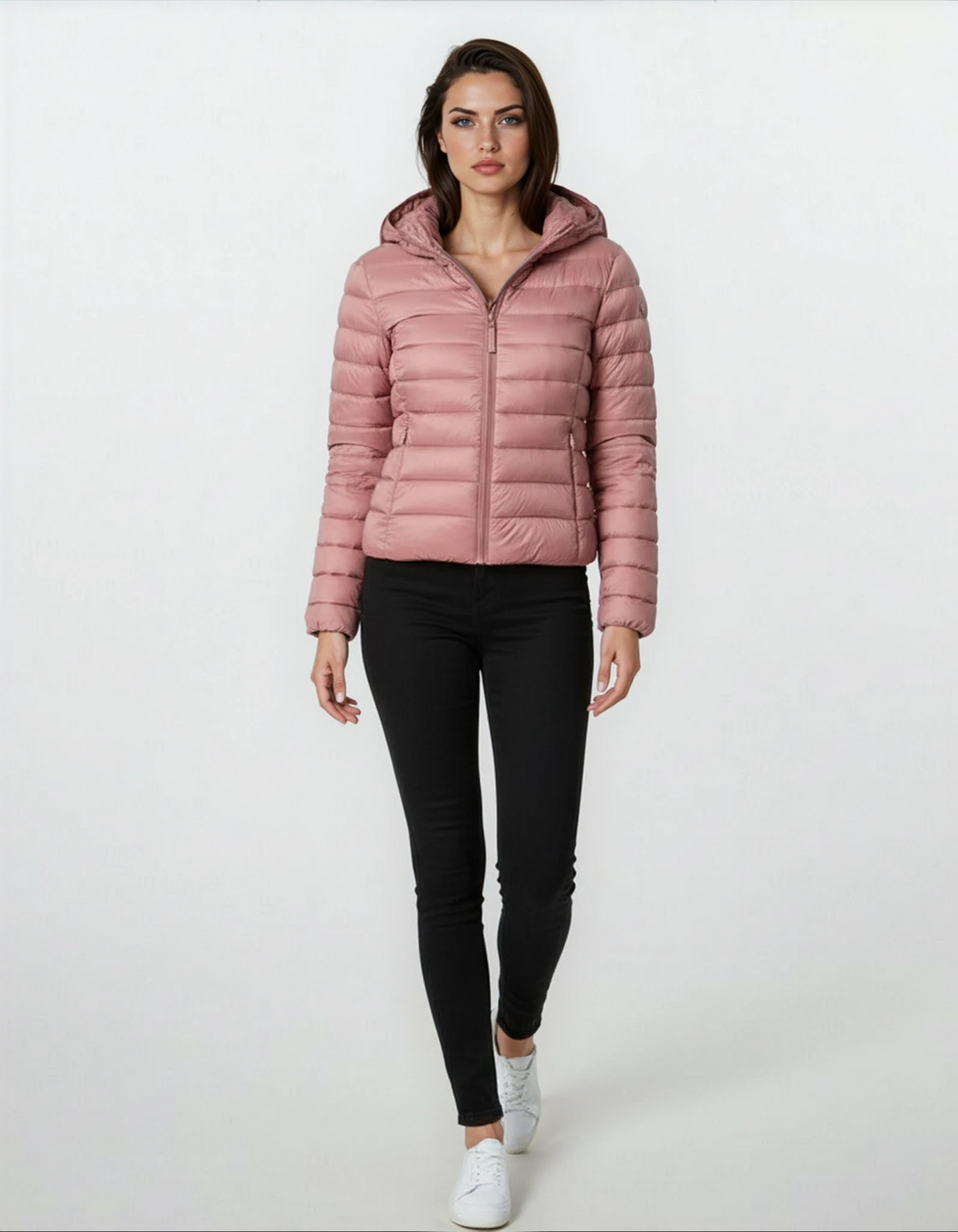 ILONA | Pikowany Płaszcz Wodoodporny