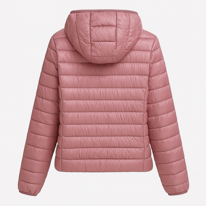 ILONA | Pikowany Płaszcz Wodoodporny