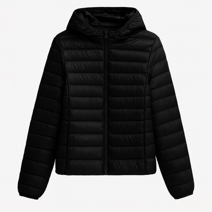 ILONA | Pikowany Płaszcz Wodoodporny