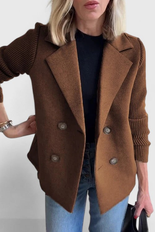 IGONNA | Elegancki Żakiet z Mieszanki Wiskozy